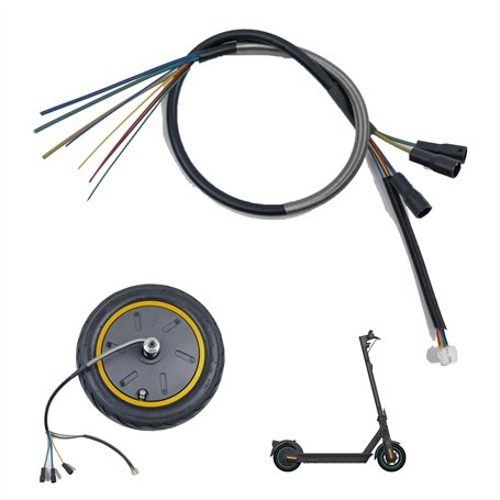 Fututech Faisceau Câble Moteur pour Segway Ninebot Max G30 Câble d'alimentation Scooter Electrique Accessoire Trottinette Electr