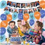 Deco Anniversaire Loup Anniversaire Décorations Loup Ballons Anniversaire Loup Décorations Gâteaux Wolf Bannière Anniversaire Wo