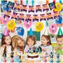 Deco Anniversaire Sing Anniversaire Décorations Sing Ballons Anniversaire Sing Décorations Gâteaux Sing Bannière Anniversaire Si