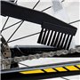 nettoyeur chaine velo,Nettoyeur de Chaîne De Vélo,nettoyant chaine moto,4 pcs Nettoyage Chaîne Vélo Outils d'Entretien Nettoyeur