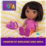 Dora - Poupée Chante Et Explore - Figurine Interactive 30 Cm - 1 Figurine 7 Accessoires 2 Chansons & 10 Sons - Bilingue Français