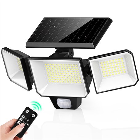 FOMYHEARD Lampe Solaire Exterieur Detecteur de Mouvement