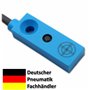 CNCTEC Interrupteur de proximité inductif miniature 10-30 V PNP NO 4 mm Arrêt de fin de course IP68 Bleu