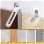 Lot de 6 Ancrage de Sécurité de Meuble, sangles d'ancrage de meubles,fixation murale avec verrou d'inclinaison pour bébé, ancrag