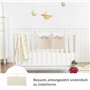 JAONLD Suspendu Organisateur de Couches Rangement Suspendu Lit Bebe, Organisateur Bebe Organiseur de Suspendu pour Bébé pour d'e