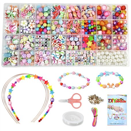VGECEE Kit Perles pour Bracelet Multi-Forme