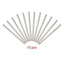 Lot de 12 Mèches en Fibre de Verre de Rechange pour Lampes Torches 25 cm Mèche en Fibre de Verre pour Eclairage Décor Extérieur