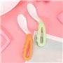 2pcs bébé cuillère alimentation ustensiles de formation d'auto-alimentation pour nourrissons alimentation alimentation formation