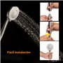 Vappore Pommeau de Douche Universel 3 Modes de Jet d'Eau, Haute Pression, Facile à Installer, Tête de Douche Économique d'Eau, F