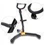Support pour saxophone alto à teneur courbée, support trépied pour alto saxophone tenor saxophone, avec pieds pliables