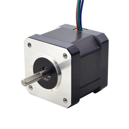 STEPPERONLINE Moteur pas a pas Nema 17 Stepper Motor Bipolaire 0.9deg 36Ncm 0.9A 42x42x40mm 4 Fils pour Imprimante 3D