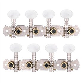 Pinces de réglage, têtes de machines RiToEasysports Mandolin Cordes de réglage, pinces 4L4R pour accessoire d'instruments Mandol Pinces de réglage