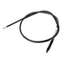 Qiilu Warrior 350 YFM350X 1987-2004 Câble d'embrayage en plastique + câble d'embrayage en acier carbone Noir