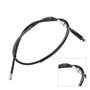 Qiilu Warrior 350 YFM350X 1987-2004 Câble d'embrayage en plastique + câble d'embrayage en acier carbone Noir