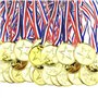 HOMURY Lot de 100 médailles d'or pour Enfants - Médailles d'or gagnantes - Médailles d'or gagnantes - Médailles gagnantes - Méda
