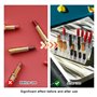 Organiseur de rouge à lèvres 40 emplacements : rangement en acrylique transparent, porte-rouge à lèvres pour rouges à lèvres et