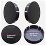 Complect de 4 pièces 60mm Centres de Roue Caches Moyeu Jante Capuchons Enjoliveurs