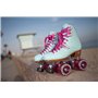 Moxi Patins - Lapin de Plage - Patins à roulettes pour Femmes à la Mode | Ciel Bleu | Taille 6