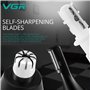 VGR Tondeuse Nez et Oreille 2 en 1 pour Homme - Fixation Sourcils/Corps - Étanchéité IPX5 - Batterie rechargeable de 150 min - É