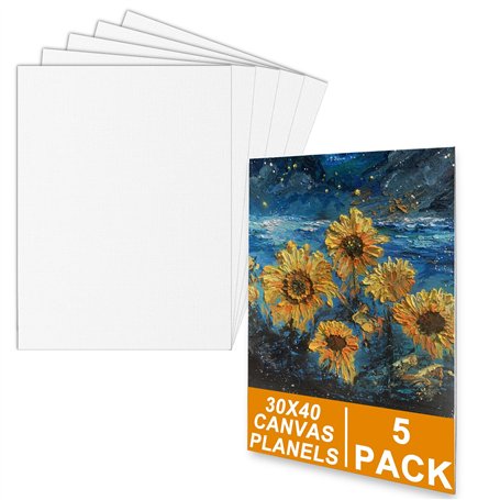 Pack de 5 toile 30x40