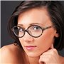 HDGSAFD Lunettes Ovales Anti-Lumière Bleue Pour Femmes, 2 Pièces, Lunettes De Lecture Rétro À La Mode, Accessoires De Protection