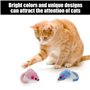 HDGSAFD 15 Jouets Amusants pour Chats, Jouets en Peluche Intéressants pour Chats Et Souris, Jouets Créatifs pour Animaux De Comp