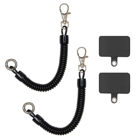 CVDYWDJIE 2 Cordons À Ressort pour Téléphone Portable Et 2 Coussinets Arrière