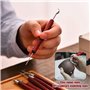 GTYHH Ensemble D'Outils en Argile De 16 Pièces, Outils De Sculpture en Argile, Outils en Argile Polymère, Outils De Sculpture Ar