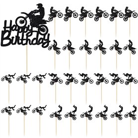 Inserts De Gâteau sur Le Thème De La Moto, Décorations De Gâteaux, Inserts De Gâteaux Personnalisés Et Créatifs, Accessoires De  Inserts De Gâteau sur Le Thème De La Moto