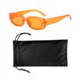 COACOM 1 Lunettes Orange Et 1 Sac De Verres