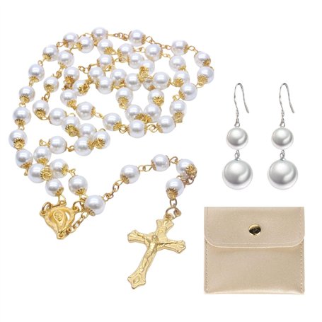 NYGGTYK 1 Collier De Perles Croisées