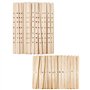 100 Morceaux De Bâtons en Bois