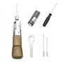 Tiardey Repair Stitch Tool Kit de réparation de Tapisserie d'ameublement d'alène de Couture et Couture de Cuir d'artisanat pour