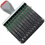 zeng 11 Chiffres Numéro Tampon Bureau,Format d'impression 67 x 7 mm en caoutchouc bandes 0–9 Chiffres bureau numéroteur automati