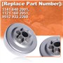 Mtanlo Tambour d'embrayage .325 Kit de roulement de Tambour d'embrayage pour Stihl MS261 MS261C MS271 MS271C MS291 MS291C MS240 