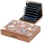 BONSYL® Portefeuille Porte-Cartes en Métal RFID Pro Max Amélioré pour Hommes et Femmes | 10 Emplacements | Blocage RFID | Design