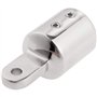 POFET 1 embout de tuyau en acier inoxydable 316 Bimini - Matériel de fixation pour bateau et yacht - 25 mm