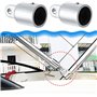 POFET 1 embout de tuyau en acier inoxydable 316 Bimini - Matériel de fixation pour bateau et yacht - 25 mm
