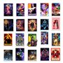 LYLSDSB Lot de 95 autocollants Marvel en vinyle Avengers Film autocollant pour ordinateur portable, skateboard, super héros de d