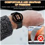 AIDOWU Bracelet pour Garmin Venu 3/2/Forerunner 265/265 Music /255/255 Music/Vivoactive 4 Acier Inoxydable Fermoir Magnétique,Br