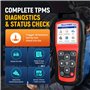 Autel MaxiTPMS TS508WF KIT, 2025 TS508WF avec 4 MX-Capteurs 2-en-1 en Métal [Valeur 120€], Outil Réapprentissage TPMS Upgrand TS