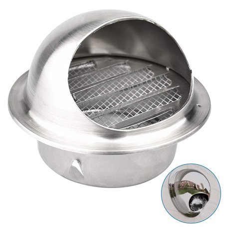 SNAGAROG Grille de Ventilation INOX 10cm