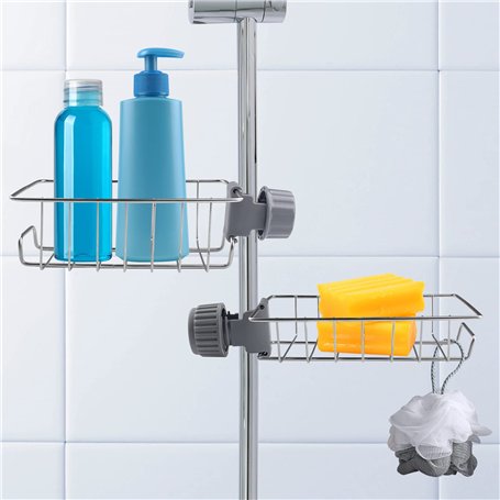 Gvolatee étagère de douche en acier inoxydable 304