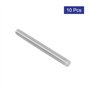 sourcing map M6 x 60 mm Acier inoxydable 304 Bar entièrement filetée tige matériel goujons 10 pcs