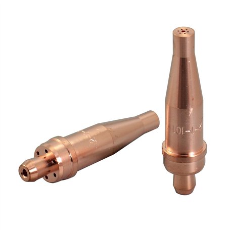 RIVERWELD Buses de découpe acétylène 1-101 taille 2 & 1-101-2 pour chalumeau oxyacétylénique style Victor - En cuivre - Lot de 2
