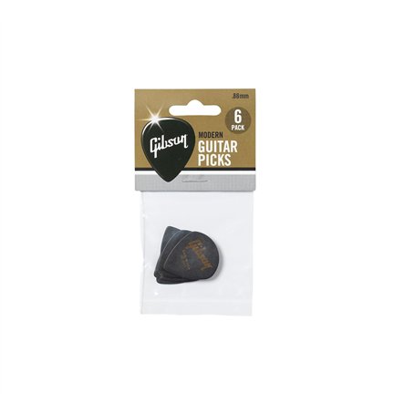 GIBSON ACCESSORIES Médiators Modern Picks - Pack de 6