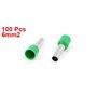 sourcing map 100pcs 6mm2 Embout de Câble Embout de Câblage Cosse à Sertir électrique Fil Sertissage Borne Connecteur Terminal is