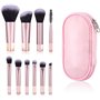 ZYEKIU 10 Pièces Set Pinceaux Maquillage