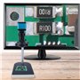 Microscope Industriel 14 MP LED HDMI USB HD 100x 1,43 μm C/CS CMOS Caméra - Accessoires Inclus