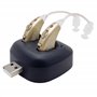 Amplificateurs auditifs numériques - Paire d'amplificateurs de son personnels BTE rechargeables avec station d'accueil USB - Amp